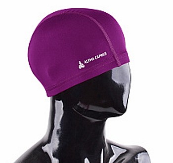Шапочка для плавания CAP одноцветная (0160 сиреневая)