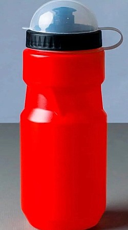 Бутылка Element 850мл с пылевой крышкой Красная