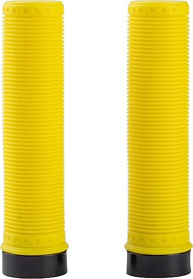 Ручки руля 135 мм SITIS STS-Y8005 Soft Antislip LockOn Желтые