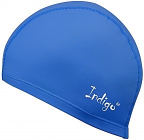 Шапочка для плавания с пропиткой Indigo  (IN048) Голубой 