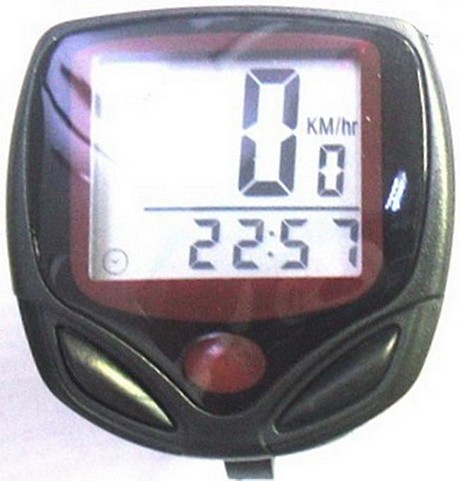 Велокомпьютер №368С (15 функций, беспроводной)