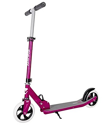 Самокат городской Novatrack Polis Plastic (160мм, Розовый)