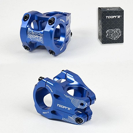 Вынос руля 28,6*31,8-45мм TOOPRE EXT-35 алюминиевый усиленный Синий