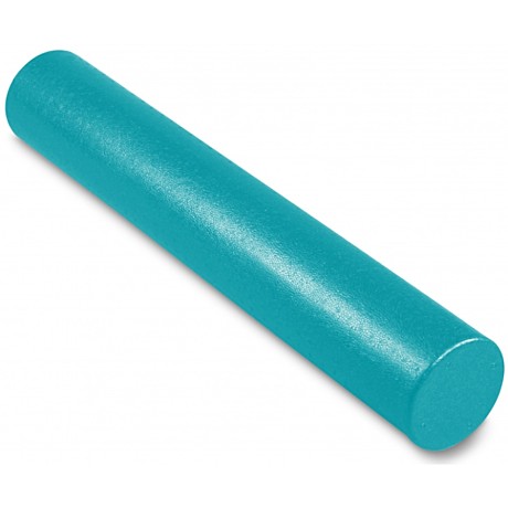 Ролик массажный для йоги INDIGO Foam roll 90*15 см	Бирюзовый