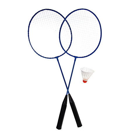 Бадминтон набор 2 ракетки+1 волан в сетке