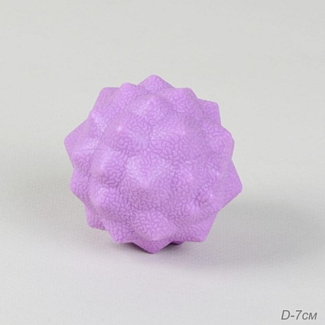 Мяч массажный Woohooo Spiky 7*7 фиолетовый