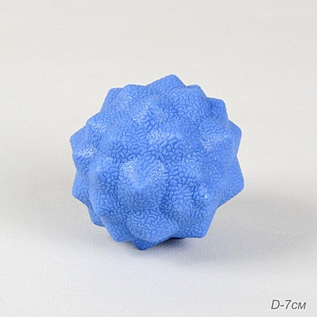 Мяч массажный Woohooo Spiky 7*7 синий