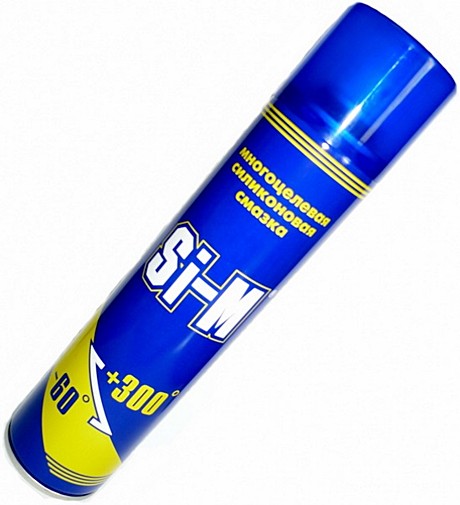 Смазка силиконовая SI-M 165 гр ,аэрозоль