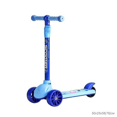 Самокат SCOOTER Elephant MY-528 3-х колесный Синий