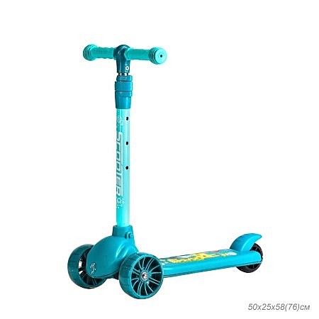 Самокат SCOOTER Giraffe MY-528 3-х колесный Зеленый