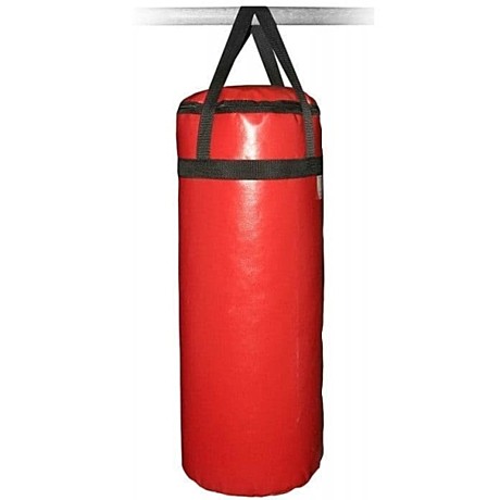 Мешок боксерский SM 15 кг на стропе (армированный PVC) Красный 15 кг