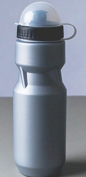 Бутылка Element 850мл с пылевой крышкой Серая