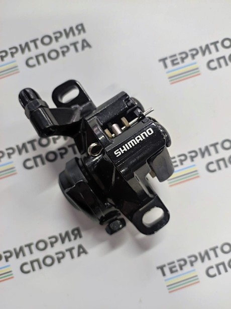 Тормоз дисковый (калипер) Shimano BR-М375 160/180мм (черный)