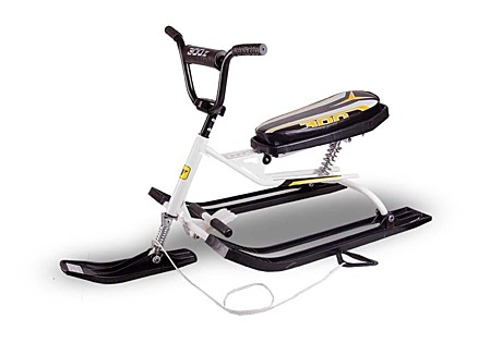 Снегокат «SNOWKAT» 300 Z с системой амортизации (Белый)