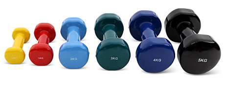 Гантель виниловая 5 кг IRON PEOPLE IR92005