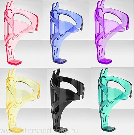 Флягодержатель CB-1460 на раму, поликарбонат, цветной