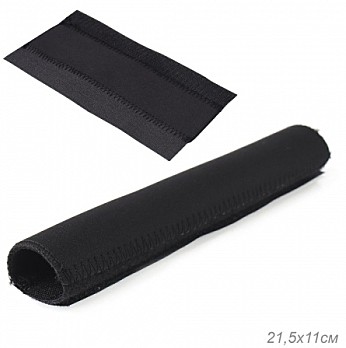 Защита пера велосипеда неопреновая BLACK TOOLS CT37 на липучке velcro, длина 21,5 см, ширина 11 см