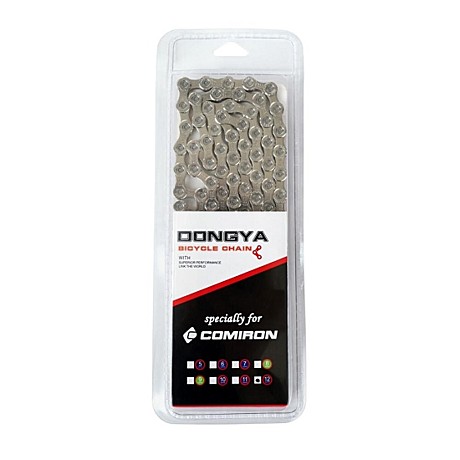Цепь 264 зв. DONGYA CHAIN D12 SILVER (12 ск.)