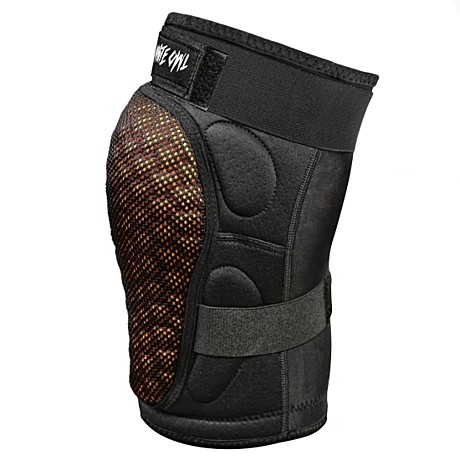 Защита коленей White Owl Pro knee protection (M, Черный с оранжевым)