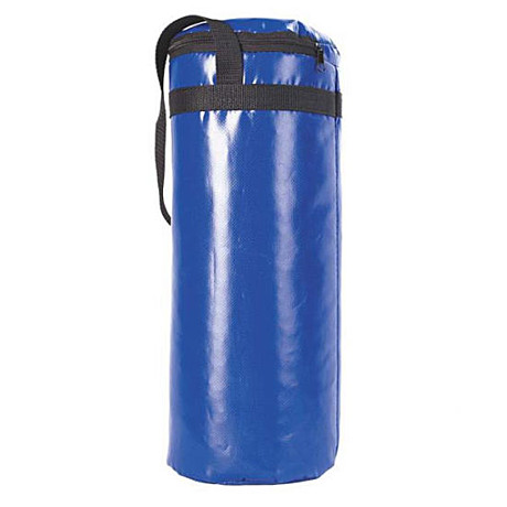 Мешок боксерский SM 15 кг на стропе (армированный PVC) Синий 15 кг