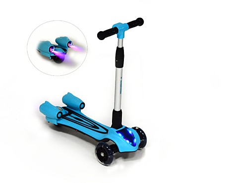 Самокат FL-818 с подсветкой и дымом