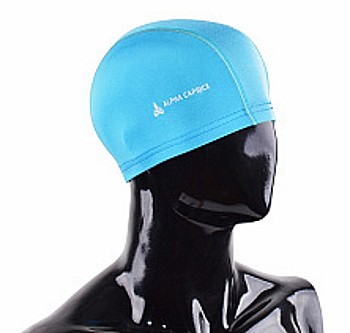 Шапочка для плавания CAP одноцветная (0110 голубая)