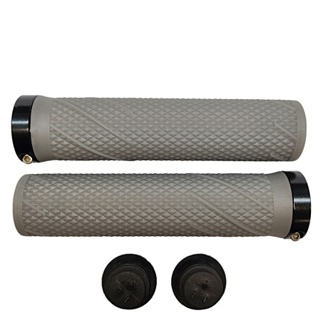Ручки руля 135 мм STG SZ-056В Lock-On (серый)