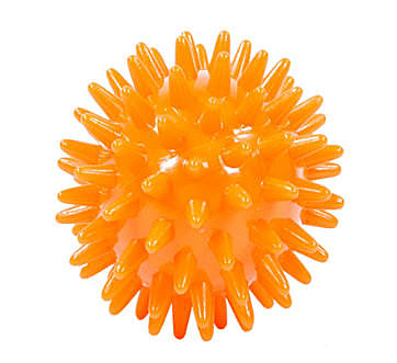 Мяч массажный INDIGO игольчатый