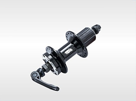 Втулка задняя аллюминий 36 отв с эксцентр под кассету 8/9ск диск  3/8X14GX36HX135X145