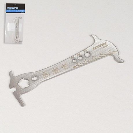 Измеритель износа цепи механический TOOPRE CR01 6в1 сталь