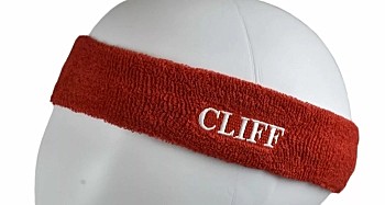 Повязка на голову CLIFF Красная