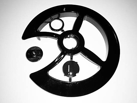 Защита шатуна универсальная, пластиковая 42/32/22