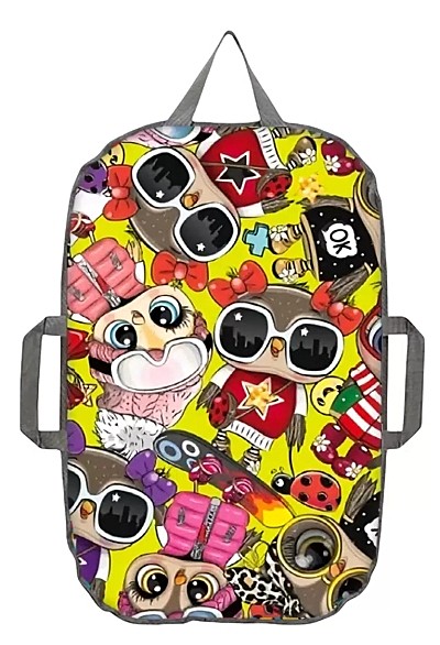 Ледянка мягкая детская ЛДМО-400 (Sova, лимонный)