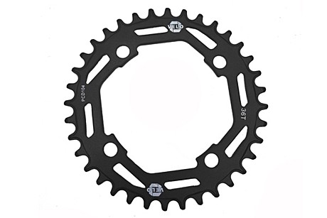 Звезда передняя 36Т Narrow Wide PCD-104 стальная, фирма VELO