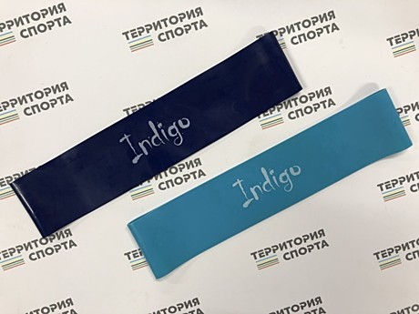 Фитнес-резинка латекс замкнутая INDIGO HEAVY (7-12 кг) 46*5*0.09 см