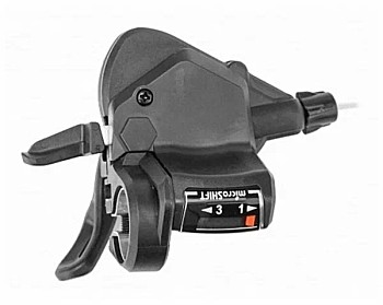 Шифтер (манетка) 3ск. Microshift TS38-3L