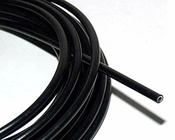 Оплетка троса переключения скоростей диам. 4мм ЧЕРНАЯ