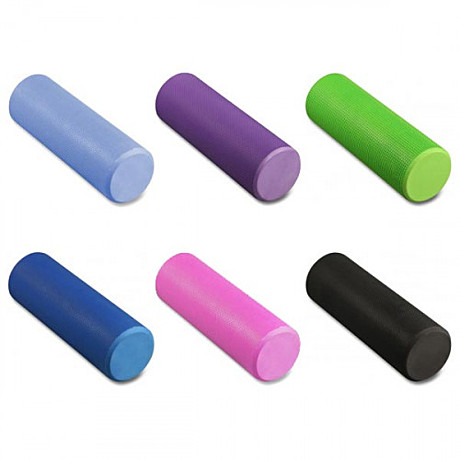 Ролик массажный для йоги INDIGO Foam roll 60*15 см