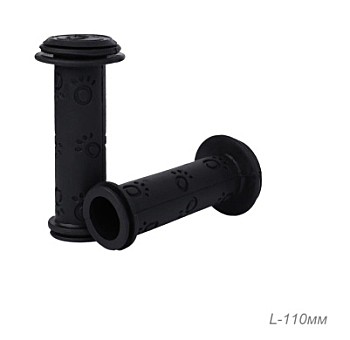 Ручки руля 110мм Материал TPE (черные) 