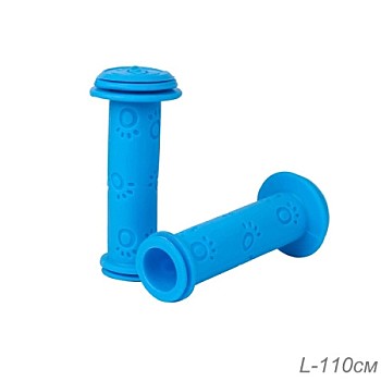 Ручки руля 110мм Материал TPE (голубые)