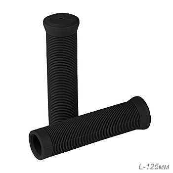 Ручки руля 125 мм Материал TPE (Черный)