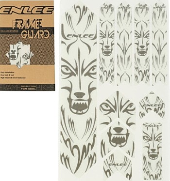 Защита рамы ENLEE 3D PVC Комплект 12 стикеров 200 микрон