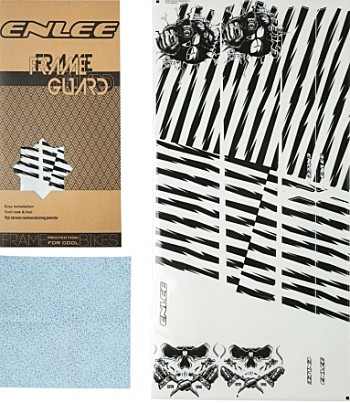 Защита рамы ENLEE стикеры термопластик TPU Комплект 10 стикеров 200 микрон Orangutan model