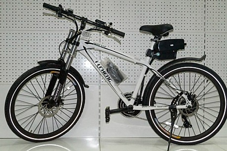 Электрический велосипед LC-TDM-2603A (белый)