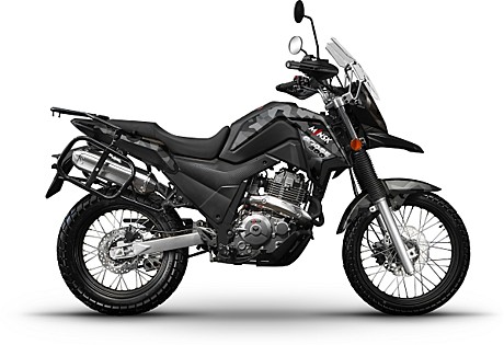 Мотоцикл MINSK Hunter 150 тип YG-2FC Зеленый камуфляж