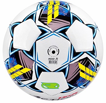 Мяч футбольный RGX-FB-1724 White/Blue/Green Sz5