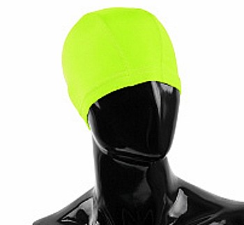 Шапочка для плавания CAP одноцветная подростковая (024ОП) лайм
