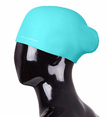 Шапочка для плавания SCL02 (с пучком) (Turquoise)