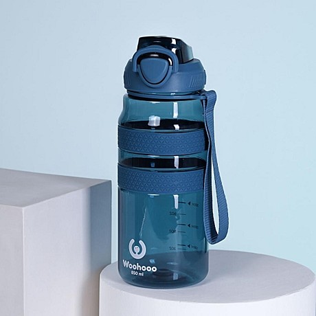 Бутылка для воды спортивная Woohooo H2O цвет Dark Blue 850мл