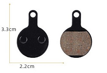 Колодки для дискового тормоза YUUISD TP-07C органические